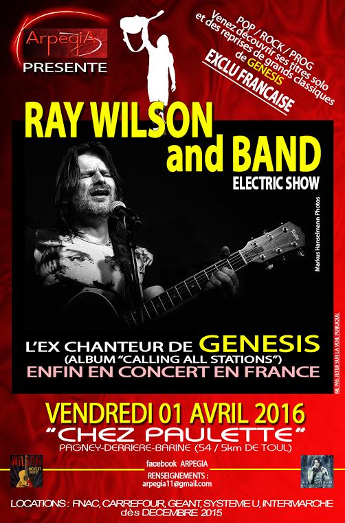 Ray Wilson Chez Paulette